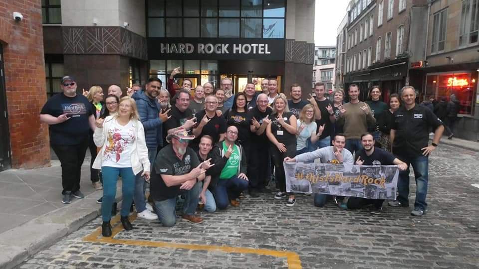 Group meeting at the Hard Rock Hotel Dublin