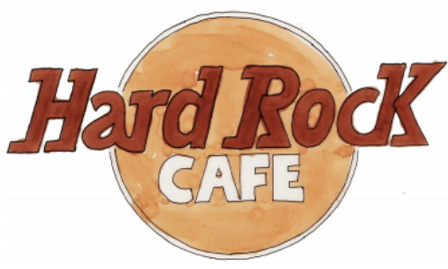 Hard Rock Cafe Logo 1972 - 1981