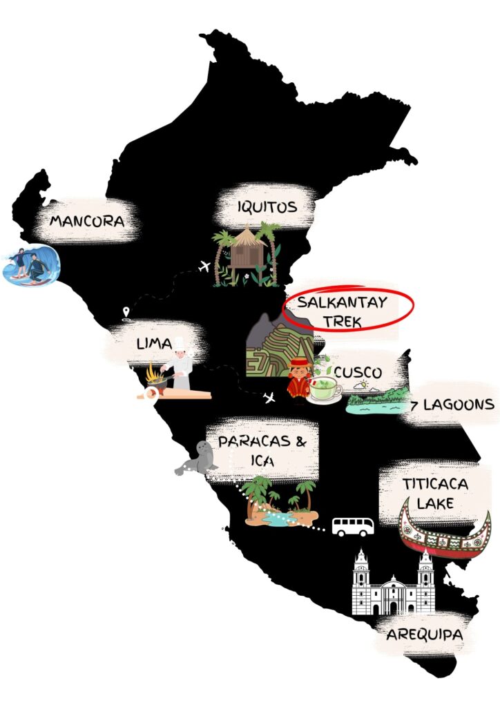 Peru Travel Map