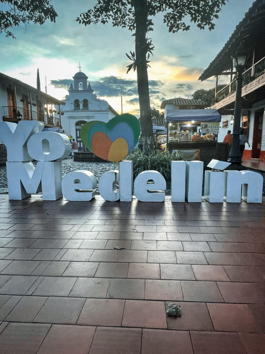 Church in Medellin, Colombia